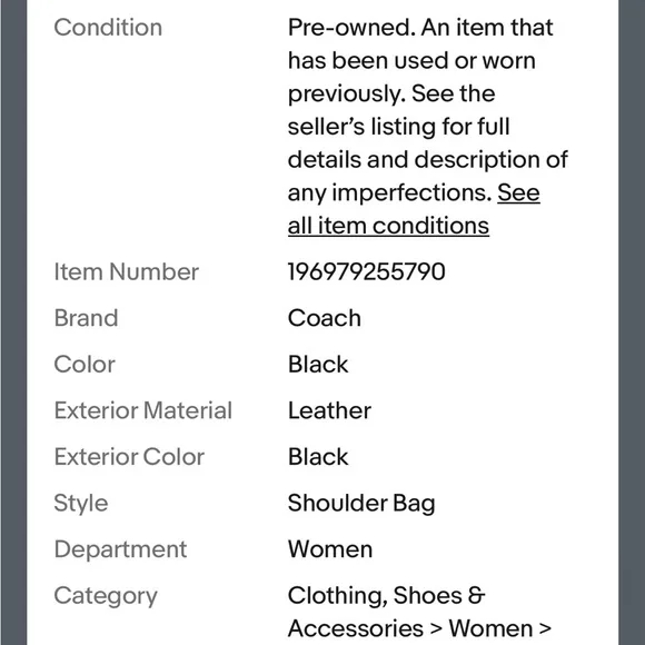 COACH Purse Black Mixed Leather & Suede Tote Bag w/ Gold Hardware ➕ FREE ITEM!⬇️ - Picture 15 of 16